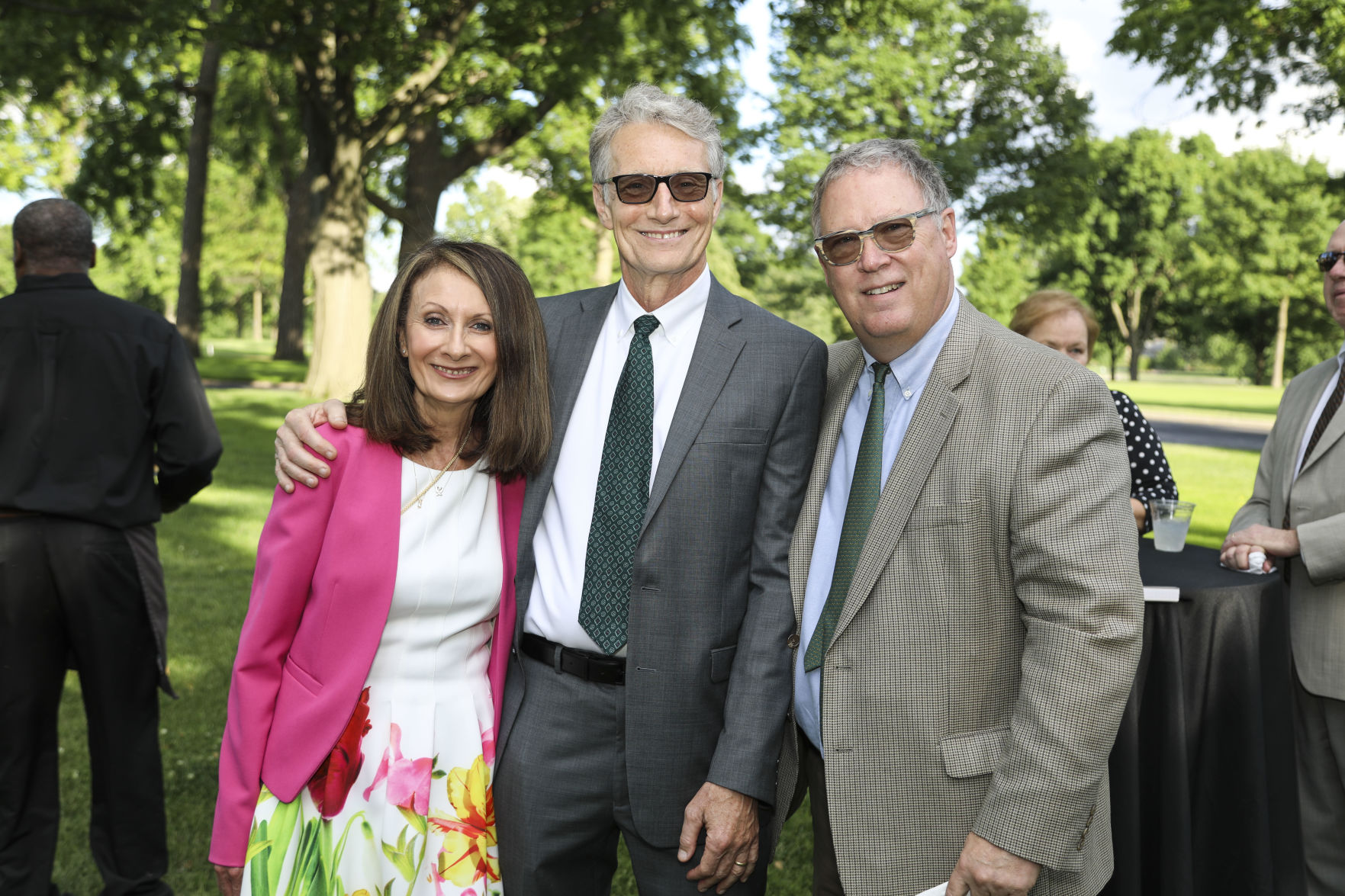 BJ and Dick Luedke, Stew Salowitz